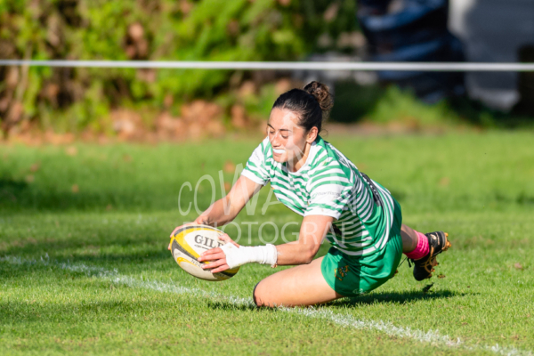 Action from Babcock North Shore Premier Women v Marist Premier Women Rugby at Vauxhall Fields, Devonport, Auckland